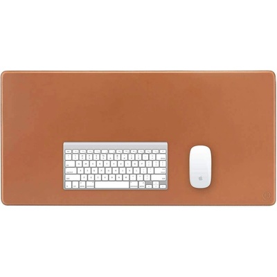 JT BERLIN Leather Desk Pad XL Kreuzberg - коженa подложка (пад) за мишка и клавиатура (кафяв)
