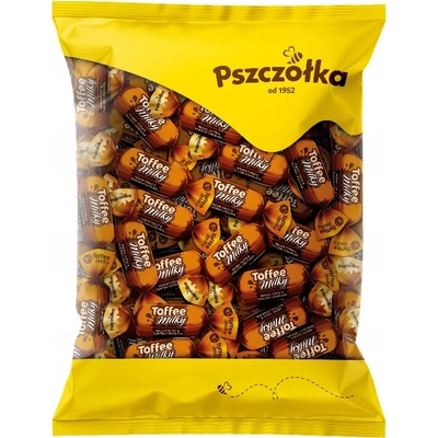 PSZCZÓŁKA Toffee Milky karamelky v mliečnej čokoláde 1 kg