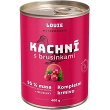 Louie Dog Kačacie s brusnicami 400 g