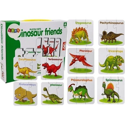 Mamido Vzdelávacie Anglickí dinosaury 10 spojení