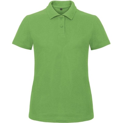 B&C ID.001 /women Dámske piqué polo zelená real