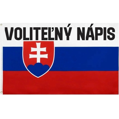 Vlajka Slovensko s možnosťou potlače