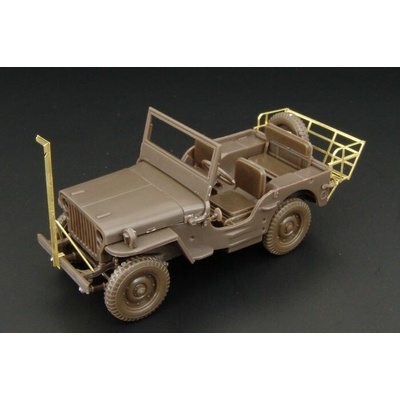 HASEGAWA Hauler JEEP wire cutter and basket conversion parts for kit 1:48