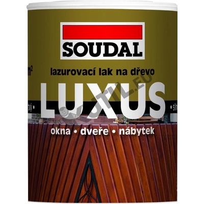 Soudal Lak lazurovací LUXUS ořech 2,5L