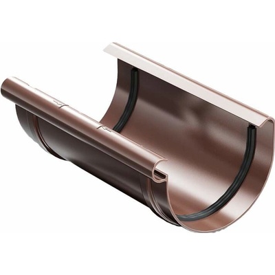 Gutta Aqua Spojka PVC žlabu 150 mm tmavě hnědá