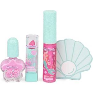 Aquarius Cosmetic Детски козметичен комплект Martinelia Let's Be Mermaids - 4 части, за устни и нокти
