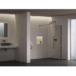 RAVAK Walk-In - Душ стена Walk-In, 120x200 cm, черен профил/прозрачно стъкло GW9WG0300Z1C (GW9WG0300Z1C)