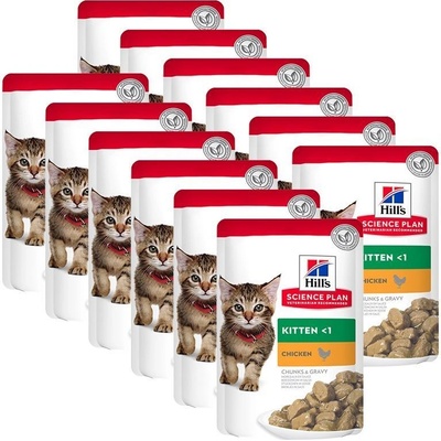 Hill's Science Plan Kitten s kuřecím 12 x 85 g