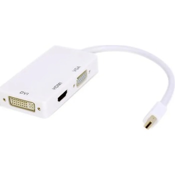 Royal Конвертор Royal CABLE-Mini, Mini DisplayPort(м) към HDMI/DVI/VGA(ж), черен (ROY21014789)