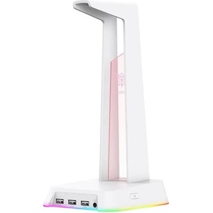 Onikuma ST-2 White RGB стойка за слушалки с USB хъб (ON-ST2/WH)