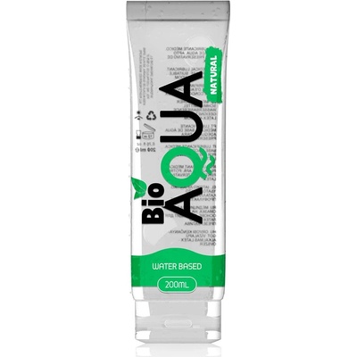 BIOAQUA lubrikant s prírodnými zložkami na vodnej báze 200 ml