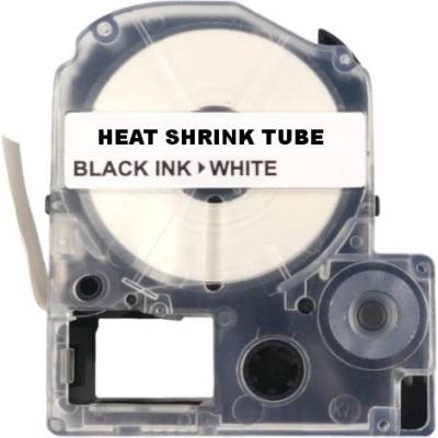 Compatible Epson LK-3WBA5, 5mm x 2, 5m, черен печат / бял фон, свиваема лента, съвместима (LK-3WBA5)