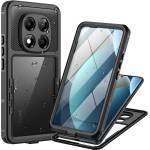 SHELLBOX Водоустойчив калъф за Xiaomi Redmi Note 15 Pro 5G - Waterproof IP68 Case - ShellBox - Черен