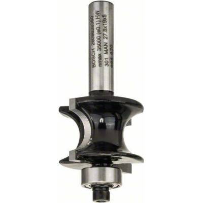 BOSCH Poloblé frézy 8 mm, R1 6 mm, L 19 mm, G 63 mm