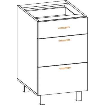 Image 1 of Долен шкаф с чекмеджета Paula 40 НШ