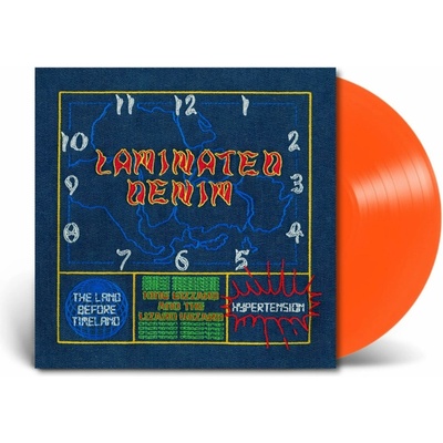 King Gizzard & The Lizard Wizard - Laminated Denim Orange Viny LP
