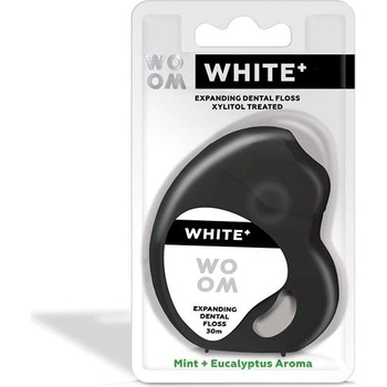 Woom White+ expandující zubní nit 30 m