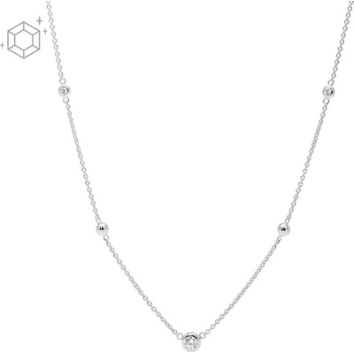 Fossil Дамско сребърно колие Fossil JFS00453040 Fossil | Lilav | ЖЕНИ | ЕДИН РАЗМЕР