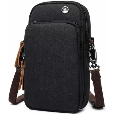 Canvasio Puzdro na ruku vs taška Outdoor Journal Čierna