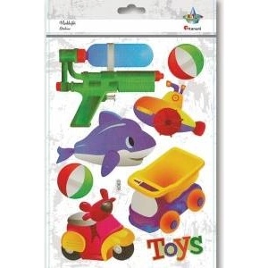 TITANUM Convex stickers soft toys mix 8pcs