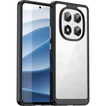 Gigapack Xiaomi Poco X7 GIGAPACK Силиконов протектор за телефон, удароустойчив, прозрачен гръб, ЧЕРЕН GP-166716 (GP-166716)