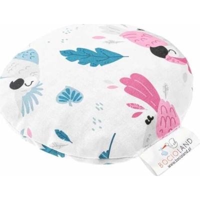 Bocioland nahřívací a chladící polštářek kulatý Papoušek