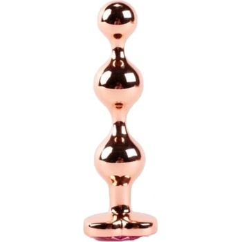 X-Men Метална анална играчка с кристал сърце Booty Call S