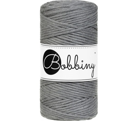 Bobbiny Macrame Regular 3mm - stone grey
