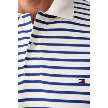 Tommy Hilfiger тениска с яка мъжка от памук (MW0MW39994)