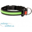 KAR Obojek nylon LED USB nabíjecí
