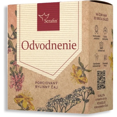 Serafin Odvodnenie porciovaný čaj 15 x 2,5 g