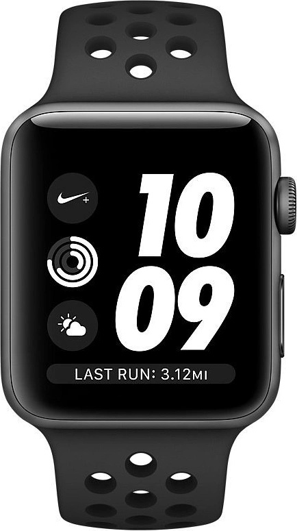 Apple Watch series3 Nike＋ Apple Watch 3 Nike+ 38/Space Gray/Black Sport GPS