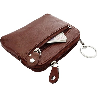 Klíčenka Arwel Dámská velká kožená 619-8104 hnědá