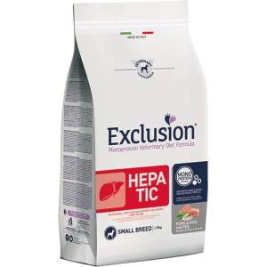 Exclusion Hepatic Small pork, rice & pea 2 kg