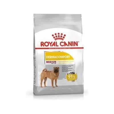 Royal Canin Medium Dermacomfort - храна за кучета, склонни към кожни раздразнения, от средни породи 12кг