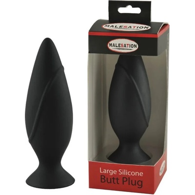 Силиконов анален плъг, размер L, 12см. - Malesation Silicone Plug (MALESA0010)