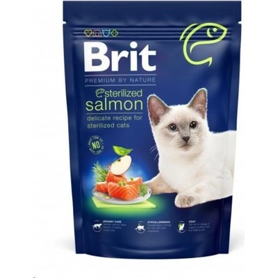 Brit Premium Cat by Nature Sterilized Salmon 800 g