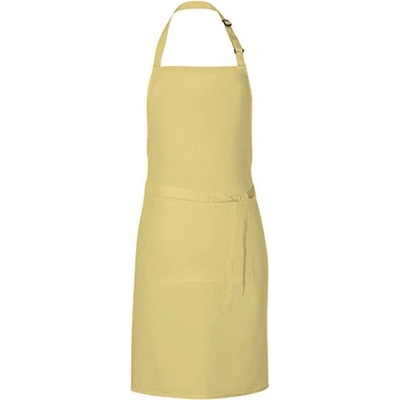 Link Kitchen Wear Unisex grilovací zástěra X987 Lemon Pantone 127 85x72cm