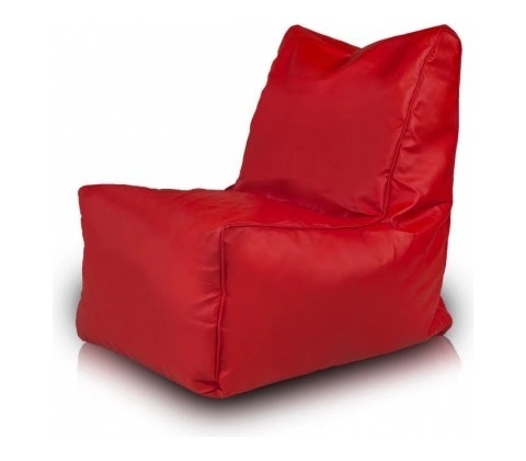 Ecopuf Solid ekokůže E6 Červená