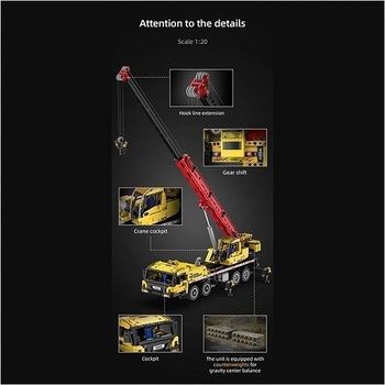 CADA Mobilní Jeřáb s navijákem 1831 ks