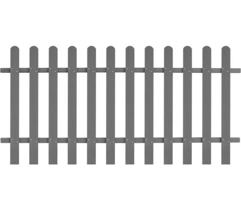 Laťkový plot WPC 200 x 100 cm 568476