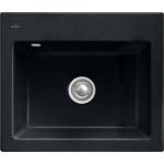Villeroy & Boch Subway 60 - Керамична мивка 60x51 см, CeramicPlus, хромит 330901J0 (330901J0) Мивка за вграждане