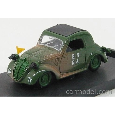 Brumm Simca 5 Militare D day Closed Chiusa 1944 Vojenská Zelená 1:43