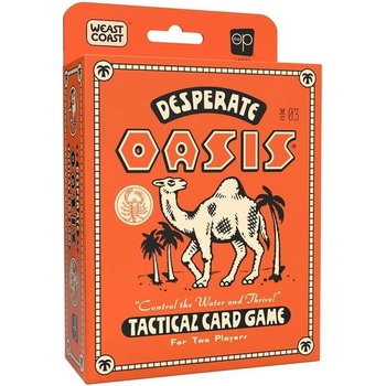 USAOPOLY Настолна игра за двама Desperate Oasis - Стратегическа (TOP-PA203)