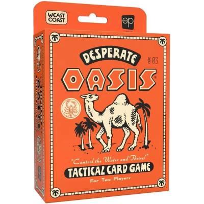 USAOPOLY Настолна игра за двама Desperate Oasis - Стратегическа (TOP-PA203)