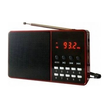 DARTEL Radio DARTEL RD-180 red