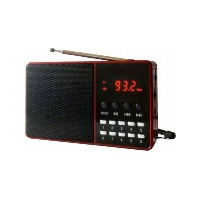 DARTEL Radio DARTEL RD-180 red