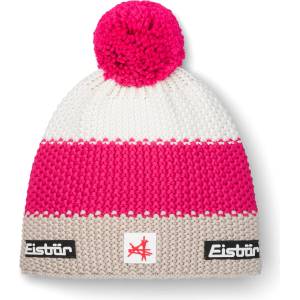 Eisbär Зимна шапка (beanie) Eisbär Star Pompon Ski Austria Beanie - Brushed Silver / Pittipink / White - размер One Size (904-5502-0911)
