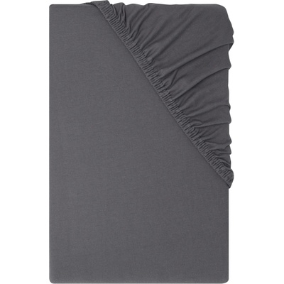 LIVARNO Žerzejové napínací prostěradlo antracitová 180–200x200 – Zbozi.Blesk.cz
