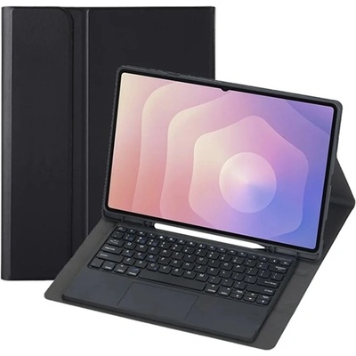 Gigapack Samsung Tab S11 Ultra 5G / Tab S11 Ultra WIFI GIGAPACK Ток за поставяне, кожен ефект FLIP, моливник, ЧЕРЕН GP-183193 (GP-183193)